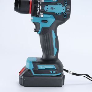Taladro de iones de litio de 21 V con motor sin escobillas, taladro inalámbrico de 10 mm de perforación máxima para madera, metal y plástico - Product Image 2