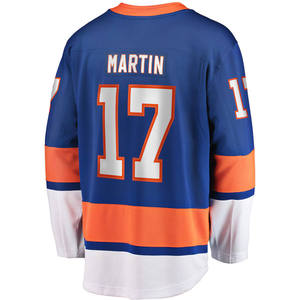 2024 New York Ice Hockey Jersey - #13 Barzal #27 Lee #30 Sorokin cousu Logos brodés uniforme - Product Image 4