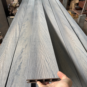 Thân thiện với môi chống UV ép đùn WPC Gỗ nhựa composite Terrace tầng không thấm nước Patio WPC ngoài trời <span class=keywords><strong>decking</strong></span> - Product Image 5