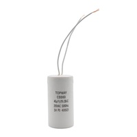 40uF 250VAC CBB60 AC-Motorkondensator Metallisierter Polypropylen-Filmkondensator für AC Brandneu