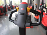 Transpalette Électrique Industriel Manuel 1500KG Type Walkie 1,5 Tonne avec Alimentation CC pour Usage en Usine et Entrepôt
