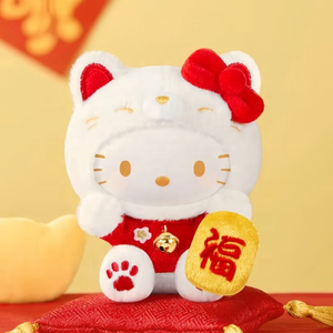 <span class=keywords><strong>Serie</strong></span> Originale di Peluche Portachiavi Sanrio con Personaggi Lucky Cat, Blind Box con Figure in Vinile Pop Anime Cartoon - Product Image 6