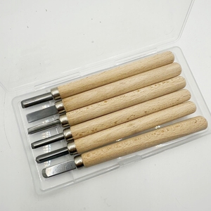 Ensemble de 6 outils de sculpture sur bois de qualité industrielle, lame SK5, fabrication directe d'usine, outils de gravure sur bois, fabrication OEM - Product Image 4