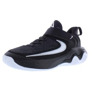 Nike Giannis Immortality 4 PS Chaussures de basket-ball pour garçons Noir Blanc Gris loup - Product Image 5