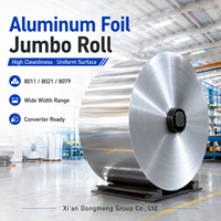 Rouleau mère en aluminium 1235-O, 6-12 microns, pour la production de feuilles d'aluminium domestiques et la conversion de rouleaux de détail