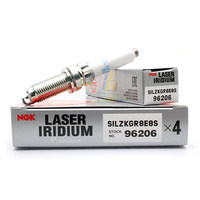 Fournisseur en gros NGK vérifié par Alibaba, bougie d'allumage NGK 96206 SILZKGR8E8S OEM 12120046646 OE259 0046646 4150254702