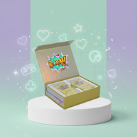 Scatola Regalo Magnetica Riciclabile con Stampa Personalizzata a Quattro Colori, Forma di Libro, con Vassoio Interno
