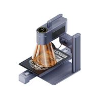 Machine de gravure laser à fibre de haute précision pour 4 matériaux : bois, acrylique, métal, cuir, CNC portable