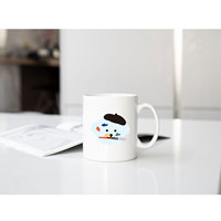 Hojas de Pegatinas de Cristal con Dibujos Animados, Pegatinas Decorativas Transparentes de PVC con Animales y Comida Kawaii para Diario, Álbum de Recortes, Teléfono, Portátil