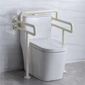 ราวจับกันลื่นในห้องน้ำโรงพยาบาล ทำจากสแตนเลส ABS อุปกรณ์เสริมสำหรับห้องอาบน้ำ ราวจับสำหรับผู้พิการ ราวจับห้องน้ำ - Product Image 1