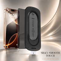 Kit d'installation facile pour protection d'écran en verre trempé anti-rayures 9H pour iPhone 12 13 14 15 16 17 18 Pro Max