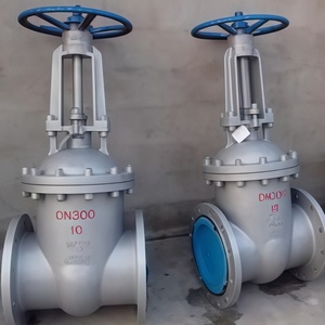 ประตูเหล็กคาร์บอน Z41H PN16 พร้อมหน้าแปลนเหล็กหล่อสำหรับ DN15 ถึง DN600 - Product Image 2