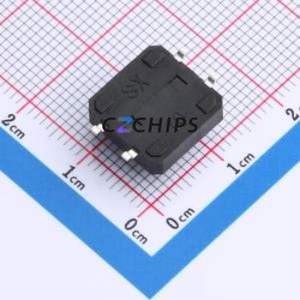 TS016-TBW1FH6.5 Tactile Switch SMD-4P,12x12mm Switch Single Pole Single Throw Round Button 2.5N Vertical Mount - Product Image 2
