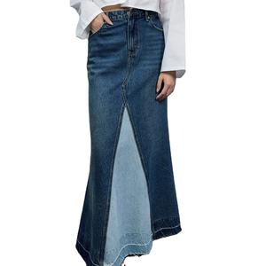 Falda de Cintura Alta con Bordado Fresco de Moda Verano 2023 para Mujer Oem - Product Image 1