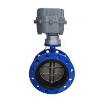 Vanne papillon intelligente à bride RS485 Mbus DN40 DN50 DN65 DN80 pour le contrôle des compteurs d'eau