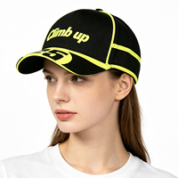 Gorras de Béisbol de Algodón de Alta Calidad, Bordadas, Ajustables, con Logotipo Personalizado, 6 Paneles, Gorras de Golf y Béisbol