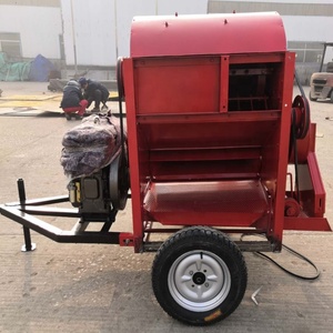 Máy Đập Lúa Gạo Cầm Tay Máy Đập Hạt Ngũ Cốc Máy Tách Hạt Ngô Vỏ Lúa Mì Động Cơ Diesel - Product Image 3