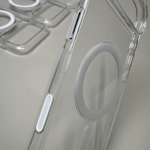 Custodia Protettiva Magnetica Ufficiale Trasparente Antiurto in PC per iPhone 18 Pro Max 18 Pro 17 16 15 14 - Product Image 4