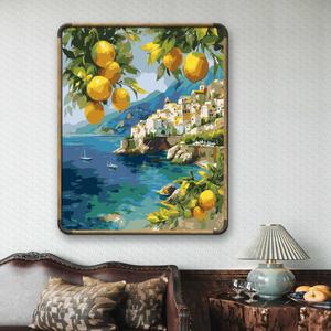 HJ Customs 40x50 cm Paysage marin sans cadre Kits de <span class=keywords><strong>peinture</strong></span> <span class=keywords><strong>par</strong></span> numéros <span class=keywords><strong>pas</strong></span> chers Acrylique DIY <span class=keywords><strong>Peinture</strong></span> <span class=keywords><strong>par</strong></span> numéros à faire soi-même - Product Image 2
