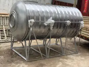 New 100L Stainless Steel Slim Water Tank Heat Resistant Hot Water Tank For Farms Hotels Manufacturing Plant