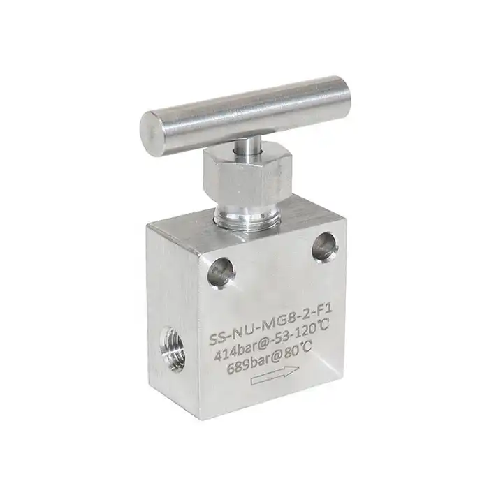 Stainless Steel Needle Valve High Pressure