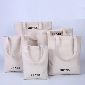 Sac fourre-tout naturel en toile de coton extra large avec impression de logo pour le shopping