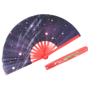 ขายส่งพัดไม้ไผ่พลาสติกแบบกำหนดเองสำหรับงานรำวง งานแต่งงาน พัดพับได้แบบคลาสสิกสำหรับดนตรี - Product Image 5