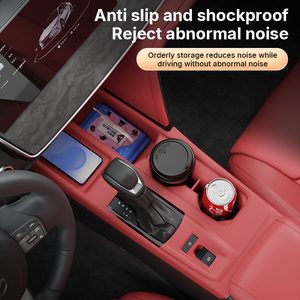 <b>Car</b> Interior Silicon Pad Fits Tightly Into Storage Groove Protect Original <b>Car</b> storage <b>accessories</b> <b>for</b> 9th Gen Toyota Camry - Product Image 3