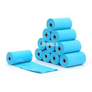Eco-Friendly Biodegradable <b>Compostable</b> Dog & Cat Poop <b>Bags</b> with Custom Label BPI Certified Simple Waste Disposal - Product Image 6