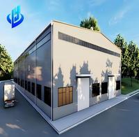 Edificio Industrial Prefabricado de Acero Moderno, con Certificación CE y Opciones de Tamaño y Color Personalizadas