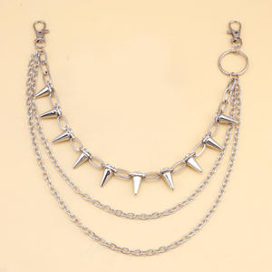 Fenyi <span class=keywords><strong>ชุด</strong></span><span class=keywords><strong>เด</strong></span>รสยีนส์แฟชั่นสไตล์ฮิปฮอป<span class=keywords><strong>ส</strong></span>ายรัดเอวหลากชั้น<span class=keywords><strong>ส</strong></span>ำหรับการแสดงบนเวที - Product Image 4