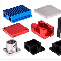 Boîtier de protection pour dispositif de sécurité hydraulique et pneumatique, usinage CNC, anodisation de l'aluminium, conception OEM