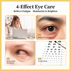 Patchs oculaires aux herbes <span class=keywords><strong>extra</strong></span>-larges, à porter avec les yeux ouverts, patch apaisant pour la fatigue oculaire et les yeux secs - Product Image 3