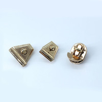 Accessoires de bagages en alliage de zinc de luxe, petits et sécurisés, personnalisables, avec fermeture à torsion, fabrication artisanale, fermoir de sac, décoration