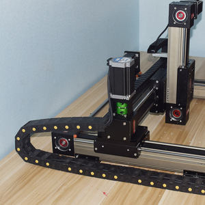 Pórtico Xyz de alta velocidad y bajo ruido, guía de transmisión de correa de doble riel, actuador lineal CNC de precisión, guía lineal - Product Image 3