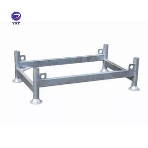 رف تخزين سقالة قابل للتكديس للخدمة الشاقة بسعة تحميل عالية من الفولاذ المجلفن - Product Image 1