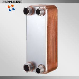 مبادل حراري كامل من الفولاذ المقاوم للصدأ 50 كيلو وات 100 كيلو وات لنظام تبريد المياه - Product Image 5