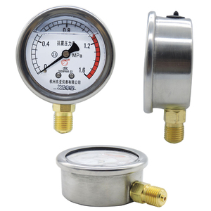 Manomètre résistant aux chocs Dongya Instrument YN-60 10Mpa pour usage industriel - Product Image 1