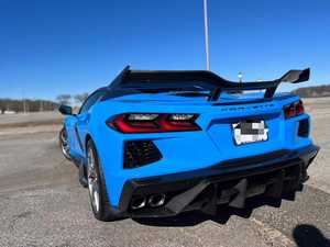 Aileron arrière en fibre de carbone de style Z06 au <span class=keywords><strong>prix</strong></span> d'usine pour Chevrolet <span class=keywords><strong>Corvette</strong></span> C8 - Product Image 3