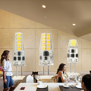 Mini <span class=keywords><strong>lampe</strong></span> LED DC AC/DC12-24V 2W à intensité variable G4 ABS 3000K/4000K/6000K sans scintillement pour la décoration de lustres - Product Image 3