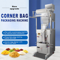 Sac d'angle personnalisé Biscuit Bonbons Graines de céréales Blé Popcorn Pomme de terre Chips Distributeur quantitatif pneumatique Machine d'emballage étanche