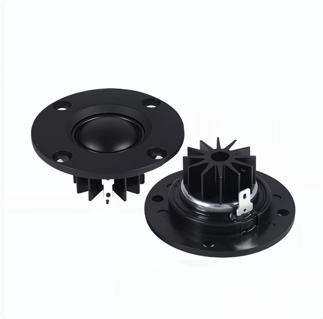 Speaker Tweeter 2inch 6Ohm 30Watt Dome Silk Film Tweeter Hifi Treble Speakers Audio Loudspeaker With Heatsink 100% New 2pcs