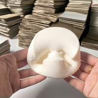 Jouet Squishy Gâteau de Yaourt Extensible avec Logo Personnalisé, Rebond Lent, Anti-Stress, Décompression Sensorielle, en Mousse PU Plastique, Cadeau Promotionnel