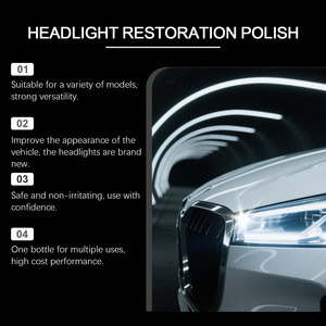 Phares en <span class=keywords><strong>plastique</strong></span> automobile à action rapide anti-rayures nettoyage remise à neuf revêtement Agent polonais pulvérisation de restauration de phares - Product Image 4