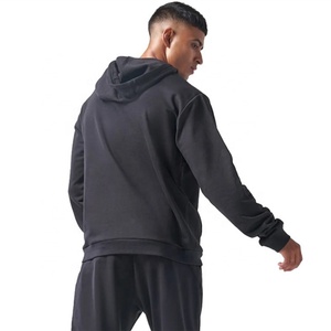 Sweats à capuche pour hommes, poids lourd, de haute qualité, unis, à enfiler, 280 g/m², en molleton français, grande taille, sweats à capuche et sweat-shirts pour hommes - Product Image 4