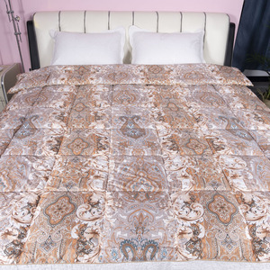 Winter king <strong>Queen</strong> Size Machine Washable Quilt Duvet Set Polyester <strong>Comforter</strong> - Product Image 4