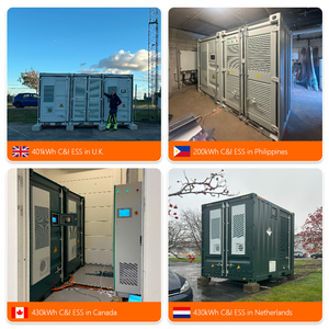 Système EMS 1000Wh 1MW 2MW 3MW 500KW, Système de Stockage d'Énergie par Batterie (BESS) 1 MWh, Conteneurs pour Systèmes Réseau - Product Image 5