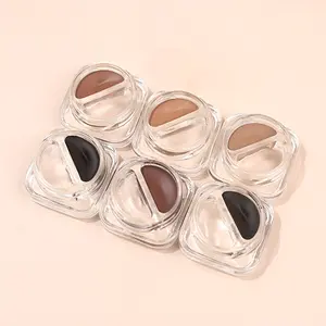 23 Couleurs Marque Privée Vegan Savon Coiffant pour Sourcils Waterproof à Tenue Forte Avec Crème pour Sourcils