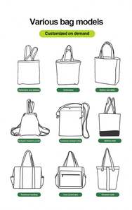 Bolsa de Compras Reutilizable Tipo Tote con Bolsillo para Botella de Agua, Bolsa de Lona Pequeña Personalizada - Product Image 6