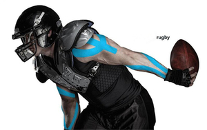 Sports athlétiques Tex Récupération musculaire Bande kinésiologique Effet de physiothérapie Kinésiologie Taping pour le sport - Product Image 5